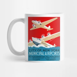 City of New York Municipal Airports, Floyd Bennett Field - North Beach Mug